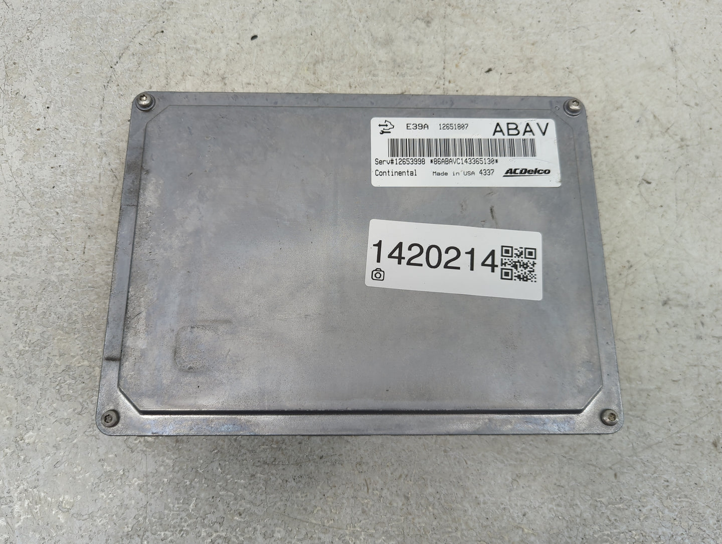 2013-2016 Gmc Terrain PCM Engine Control Computer ECU ECM PCU OEM P/N:12651807 12653998, E39A, ABAV Fits Fits 2013 2014 2015