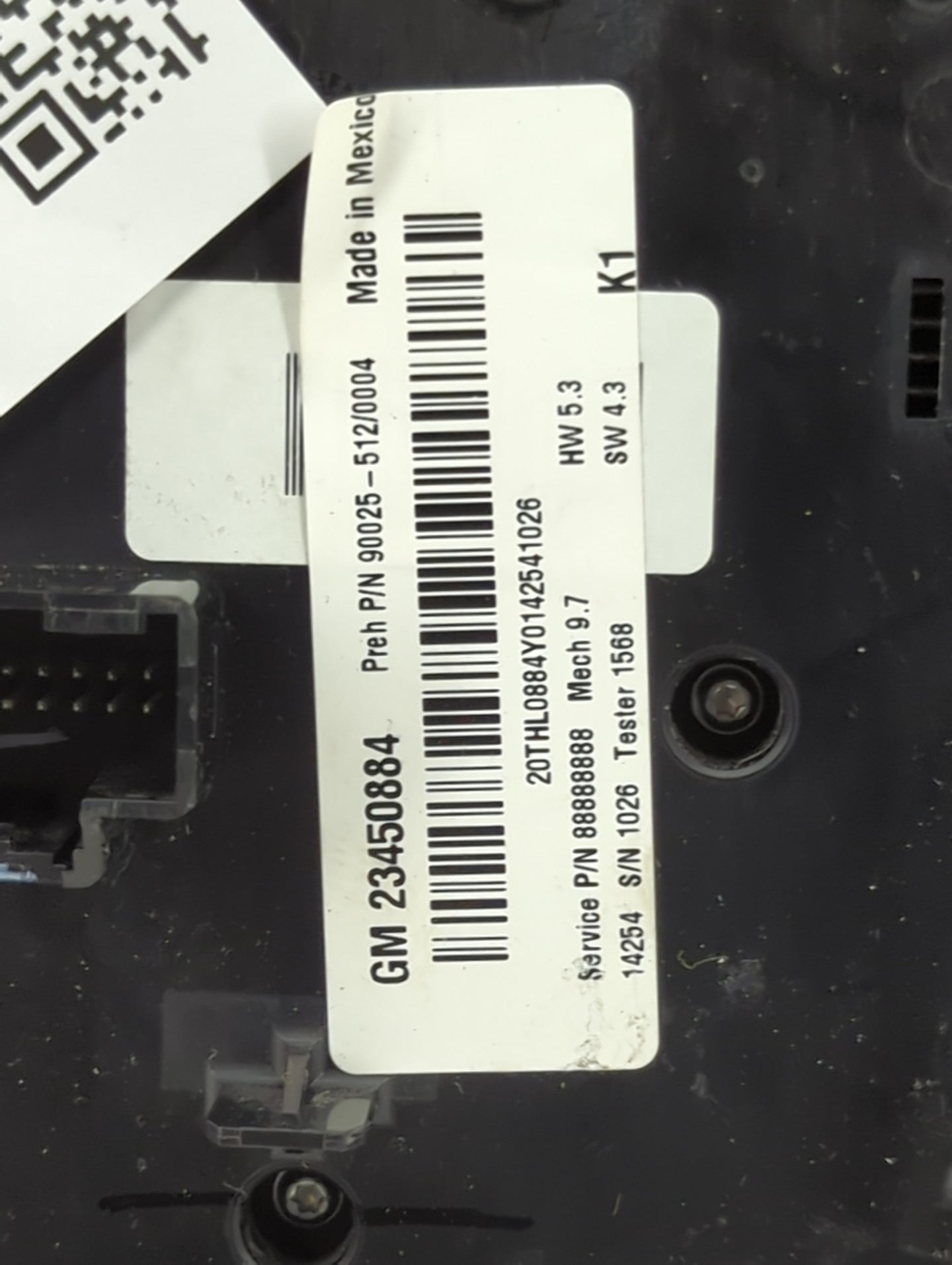 2012-2015 Gmc Terrain Radio Control Panel - Oemusedautoparts1.com