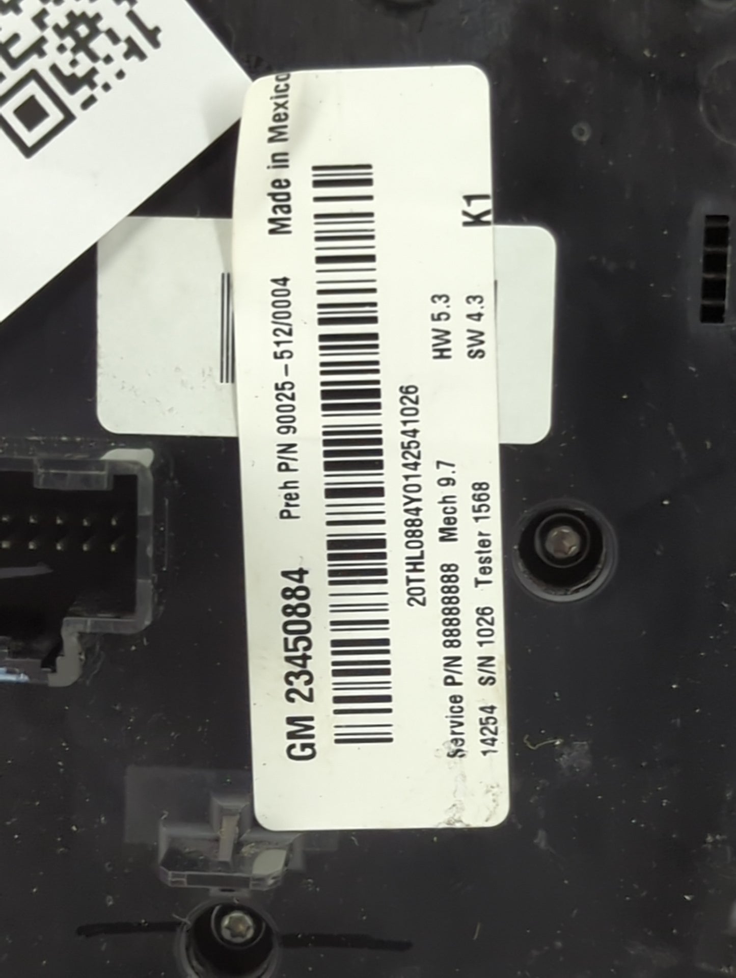 2012-2015 Gmc Terrain Radio Control Panel - Oemusedautoparts1.com