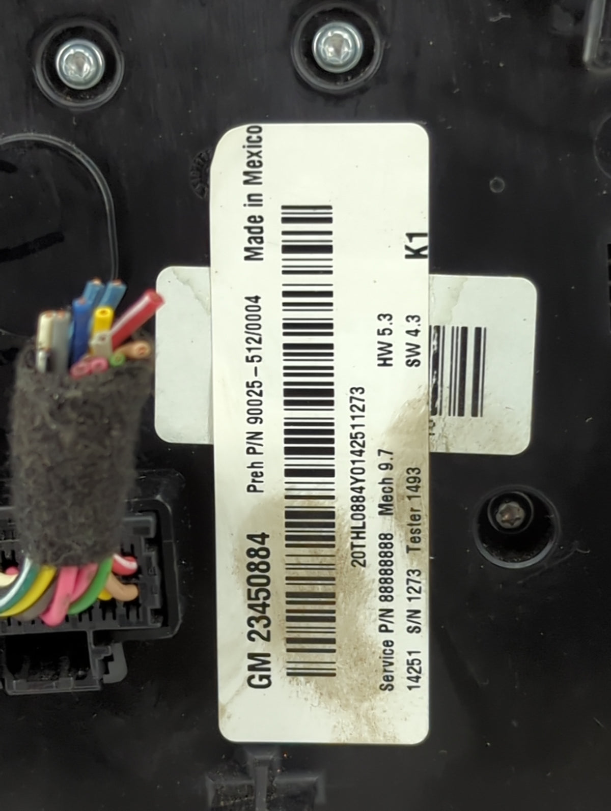 2014-2015 Gmc Terrain Radio Control Panel Silver - Oemusedautoparts1.com