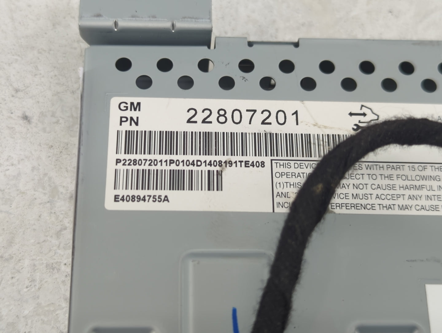 2010-2017 Gmc Terrain Information Display Screen - Oemusedautoparts1.com