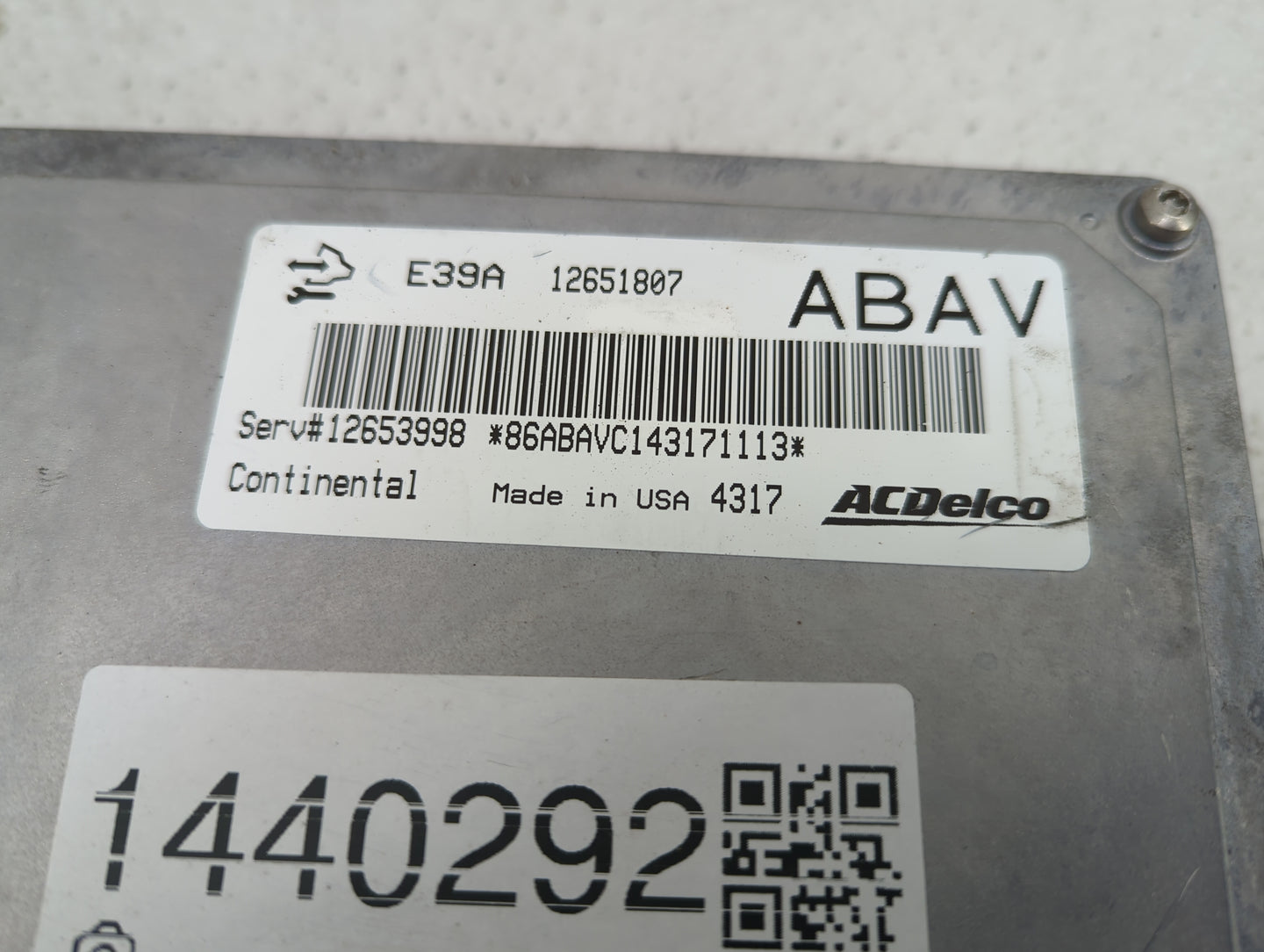 2013-2016 Gmc Terrain PCM Engine Control Computer ECU ECM PCU OEM P/N:12651807 12653998 Fits Fits 2013 2014 2015 2016 OEM Us