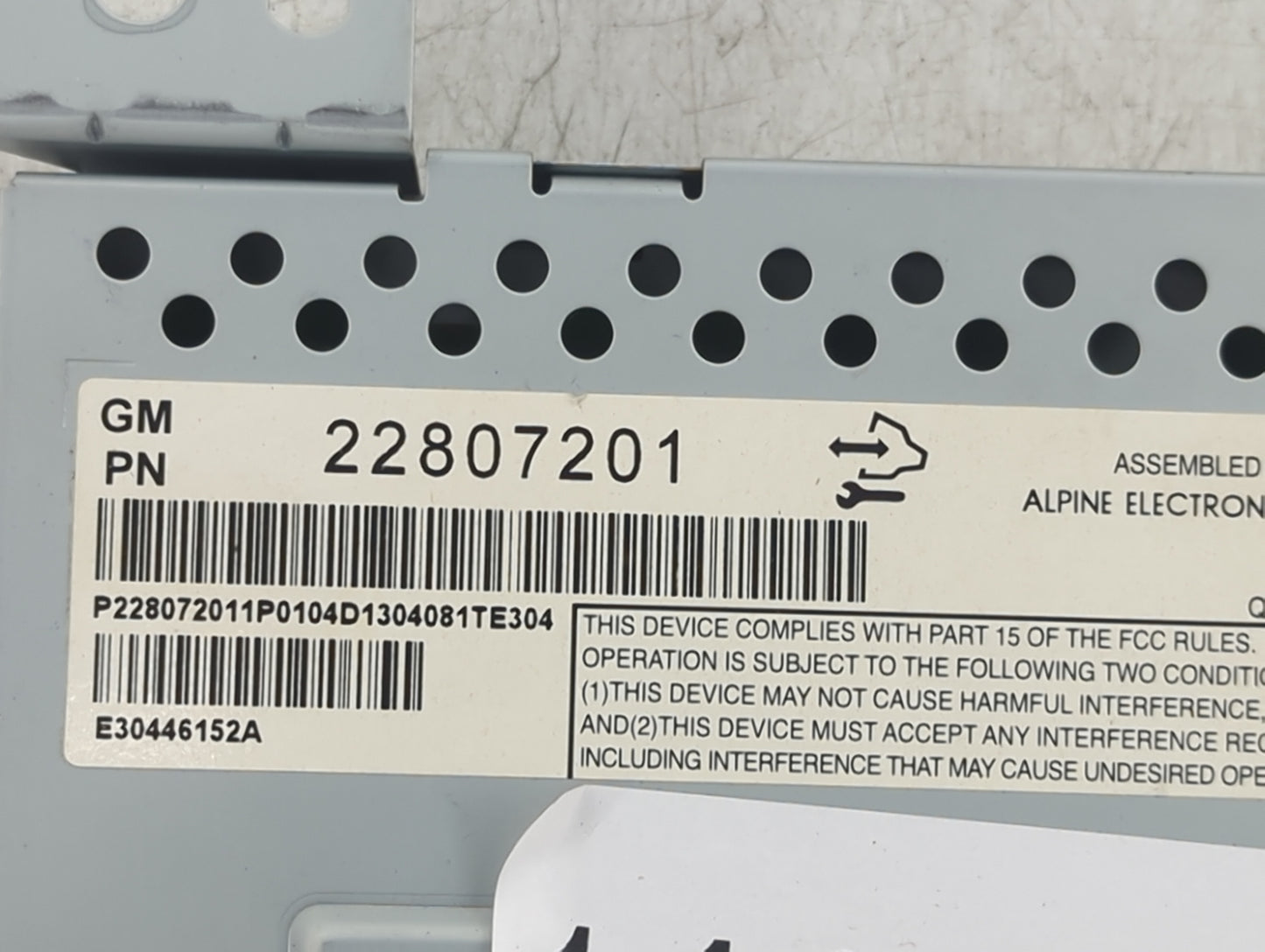2010-2017 Gmc Terrain Information Display Screen - Oemusedautoparts1.com