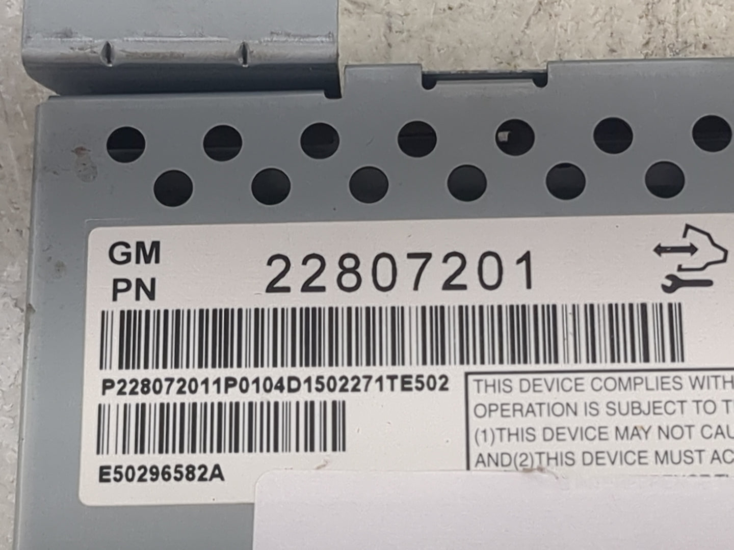 2010-2017 Gmc Terrain Information Display Screen 1471485 - Oemusedautoparts1.com
