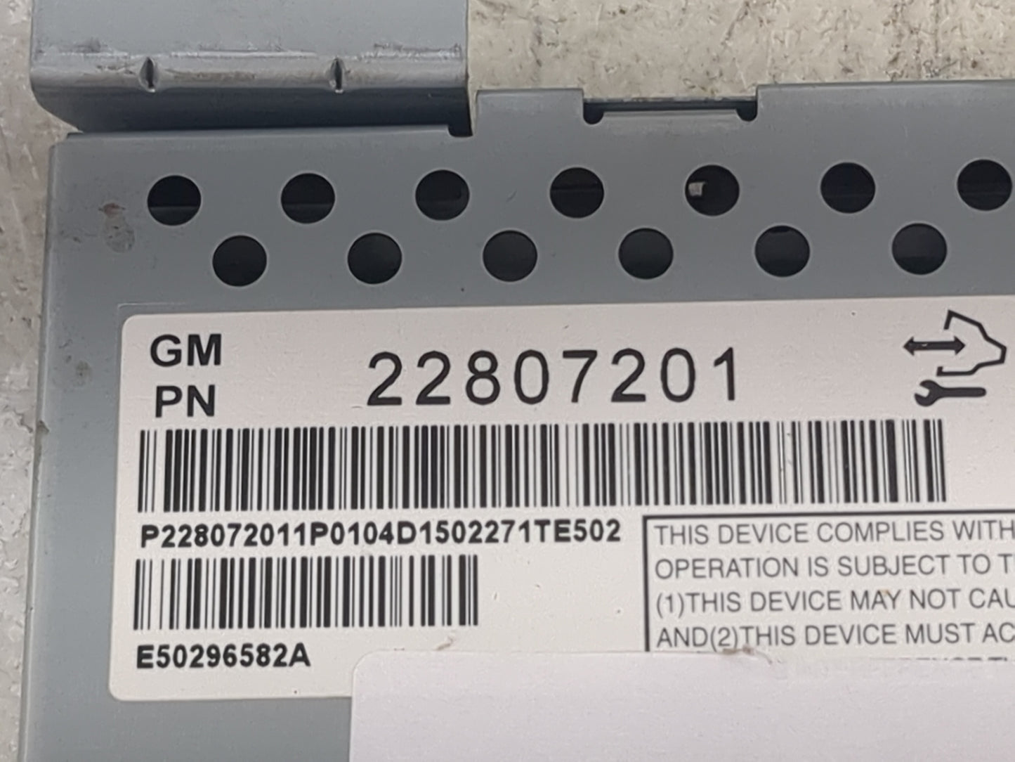 2010-2017 Gmc Terrain Information Display Screen 1471485 - Oemusedautoparts1.com