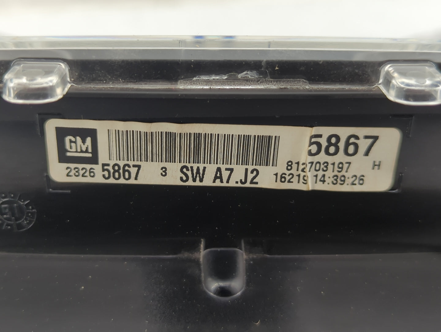 2013-2017 Gmc Terrain Instrument Cluster Speedometer Gauges P/N:23265867 Fits Fits 2013 2014 2015 2016 2017 OEM Used Auto Pa