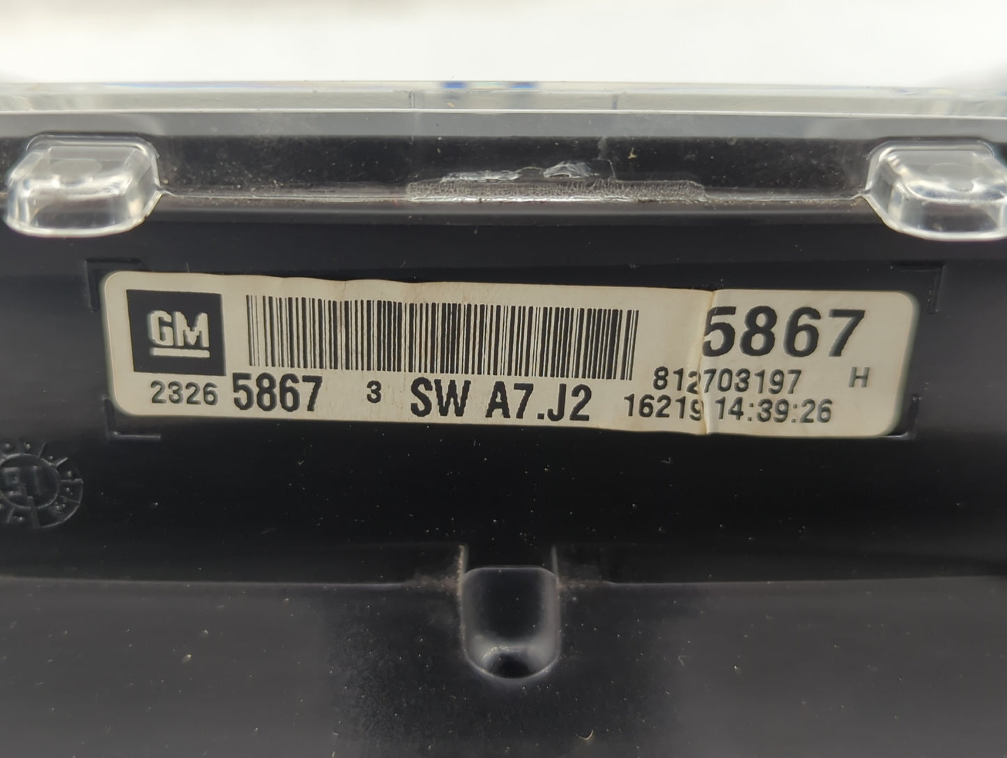 2013-2017 Gmc Terrain Instrument Cluster Speedometer Gauges P/N:23265867 Fits Fits 2013 2014 2015 2016 2017 OEM Used Auto Pa