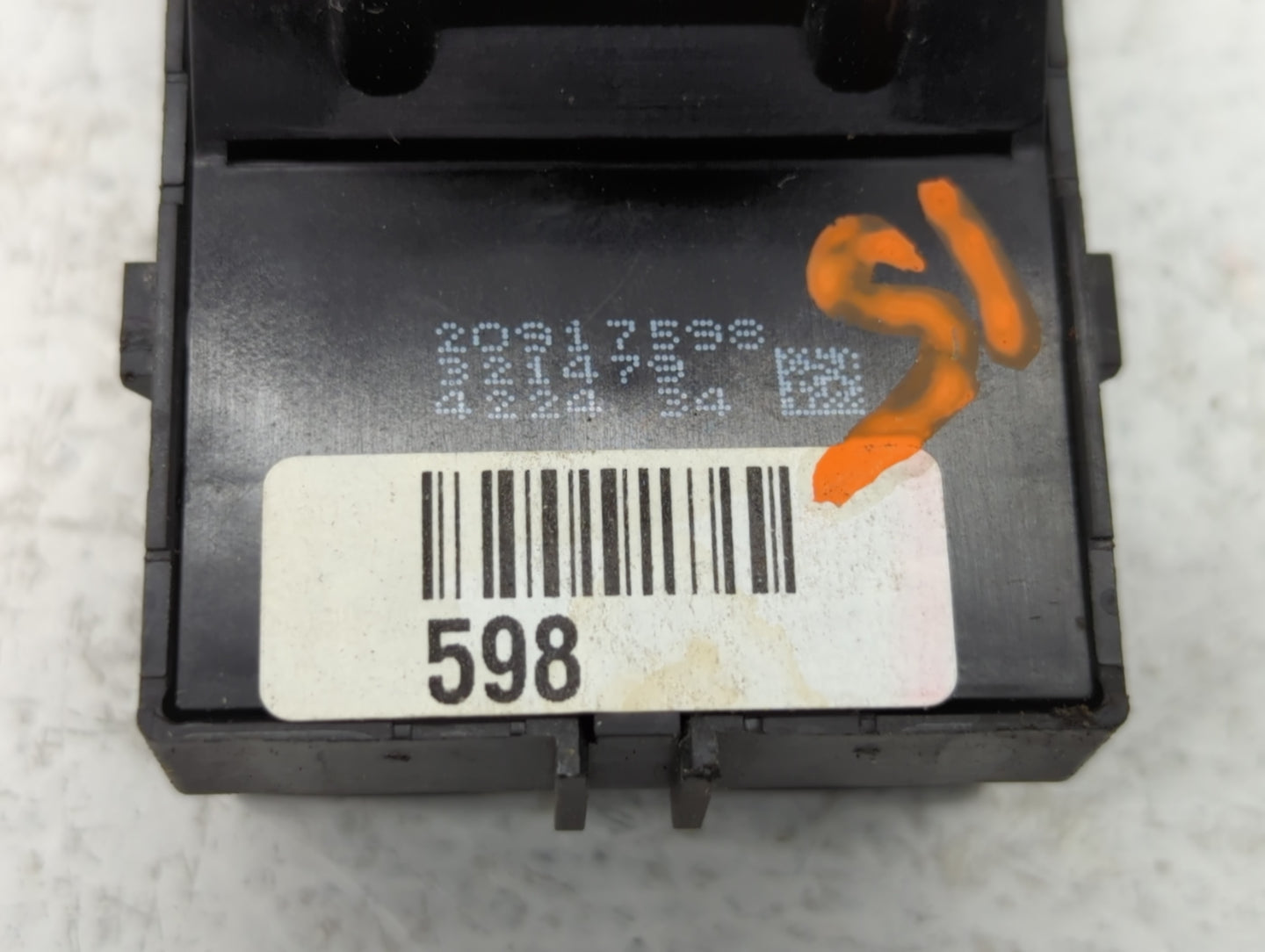 2010-2017 Gmc Terrain Master Power Window Switch Replacement Driver Side Left P/N:20917598 Fits OEM Used Auto Parts - Oemuse