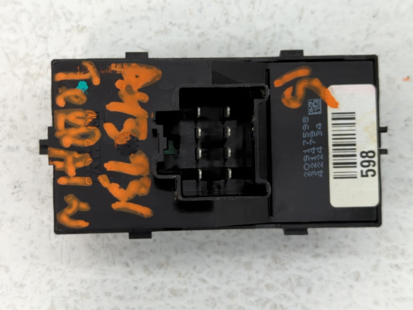 2010-2017 Gmc Terrain Master Power Window Switch Replacement Driver Side Left P/N:20917598 Fits OEM Used Auto Parts - Oemuse