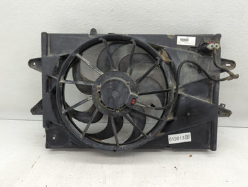 2010-2017 Gmc Terrain Left Radiator Fan Motor Assembly Black - Oemusedautoparts1.com