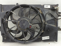 2010-2017 Gmc Terrain Left Radiator Fan Motor Assembly Black - Oemusedautoparts1.com