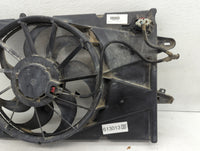 2010-2017 Gmc Terrain Left Radiator Fan Motor Assembly Black - Oemusedautoparts1.com