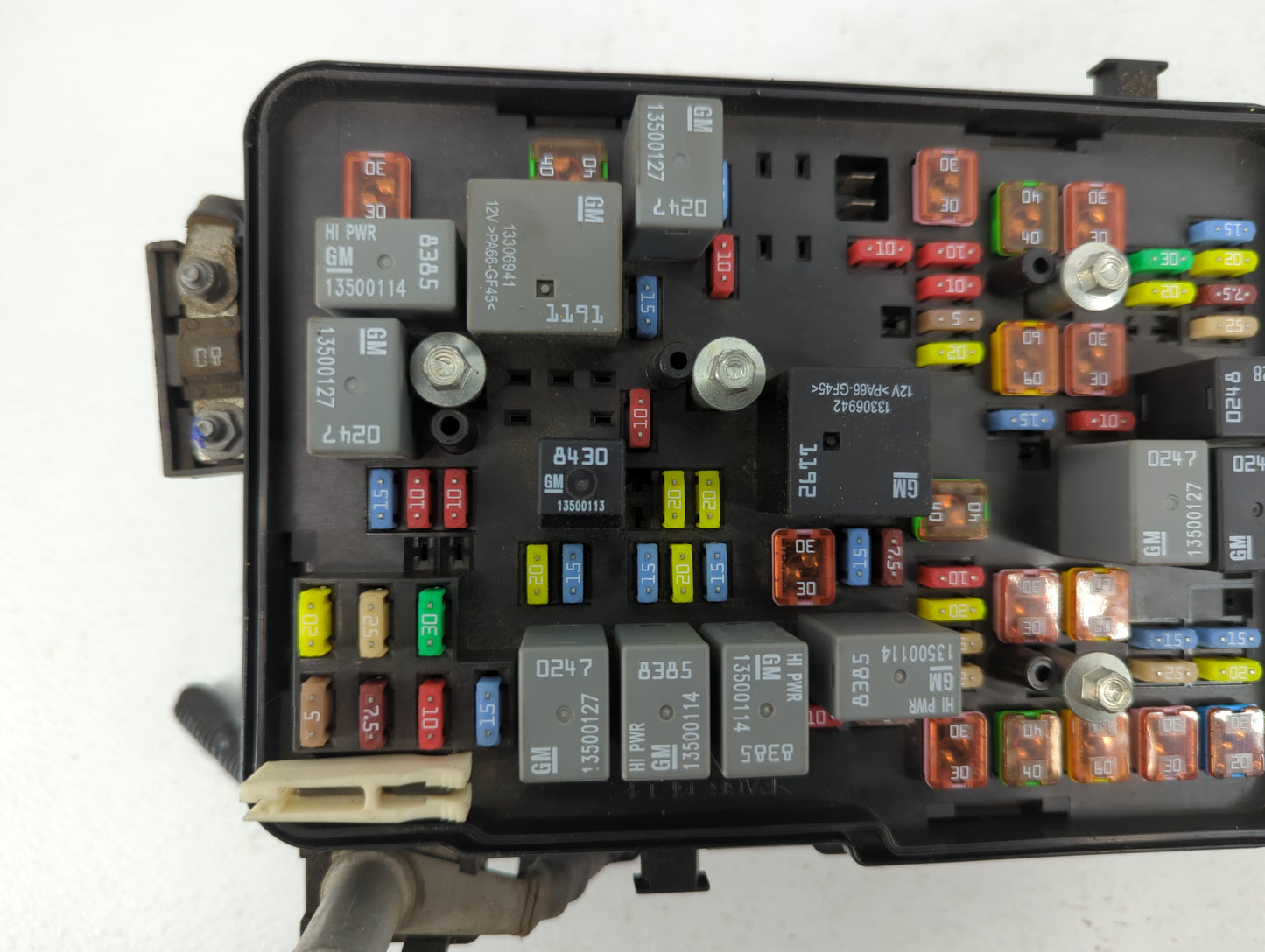 2013-2015 Gmc Terrain Fusebox Fuse Box Panel Relay Module P/N:22929762_01 Fits Fits 2013 2014 2015 OEM Used Auto Parts - Oem