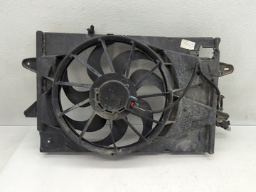 2010-2017 Gmc Terrain Left Radiator Fan Motor Assembly Black - Oemusedautoparts1.com