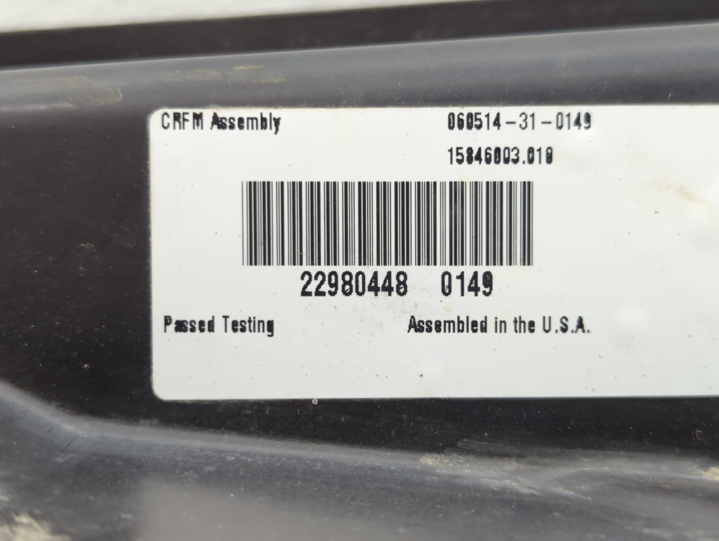 2010-2017 Gmc Terrain Left Radiator Fan Motor Assembly Black 617360 - Oemusedautoparts1.com