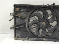 2010-2017 Gmc Terrain Left Radiator Fan Motor Assembly Black 617360 - Oemusedautoparts1.com