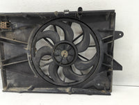 2010-2017 Gmc Terrain Left Radiator Fan Motor Assembly Black 617360 - Oemusedautoparts1.com