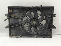 2010-2017 Gmc Terrain Left Radiator Fan Motor Assembly Black 617360 - Oemusedautoparts1.com