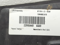 2010-2017 Gmc Terrain Left Radiator Fan Motor Assembly Black - Oemusedautoparts1.com