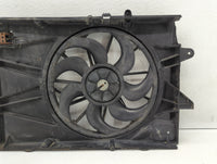 2010-2017 Gmc Terrain Left Radiator Fan Motor Assembly Black - Oemusedautoparts1.com