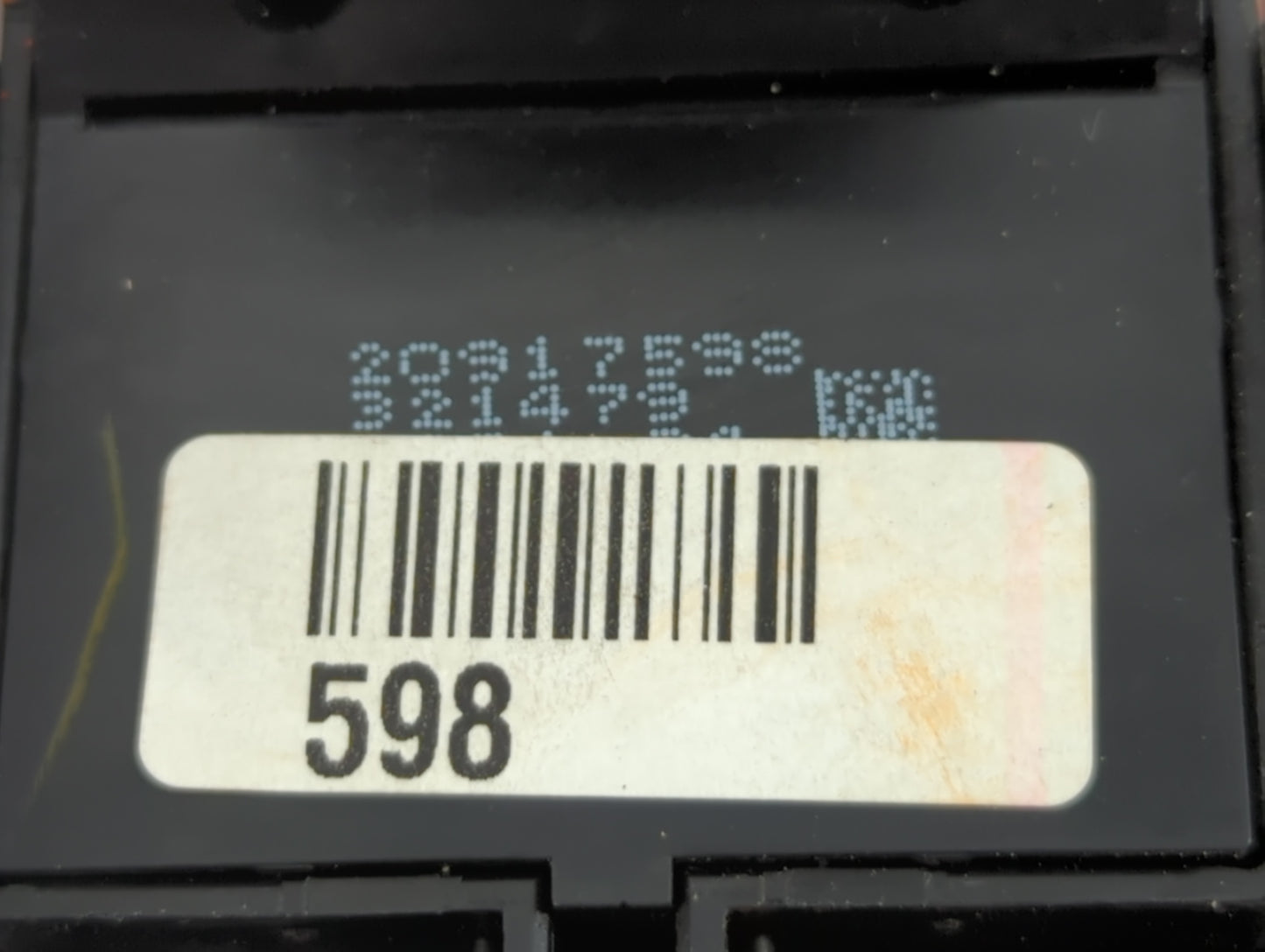 2010-2017 Gmc Terrain Master Power Window Switch Replacement Driver Side Left P/N:20917598 Fits OEM Used Auto Parts - Oemuse