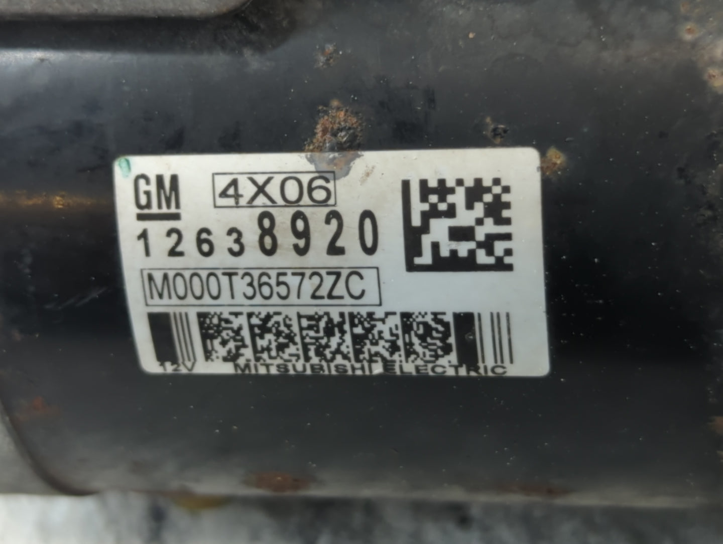 2010-2017 Gmc Terrain Car Starter Motor Solenoid OEM P/N:M000T36572ZC 12638920 Fits OEM Used Auto Parts - Oemusedautoparts1.