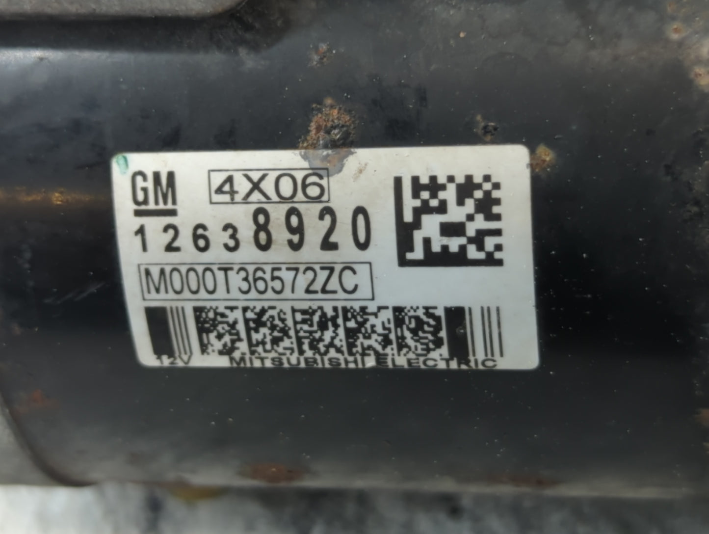 2010-2017 Gmc Terrain Car Starter Motor Solenoid OEM P/N:M000T36572ZC 12638920 Fits OEM Used Auto Parts - Oemusedautoparts1.