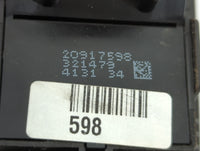 2010-2017 Gmc Terrain Master Power Window Switch Replacement Driver Side Left P/N:321479 20917598 Fits OEM Used Auto Parts -