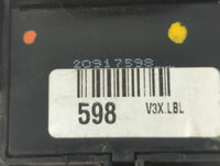 2010-2017 Gmc Terrain Master Power Window Switch Replacement Driver Side Left P/N:20917598 Fits OEM Used Auto Parts - Oemuse