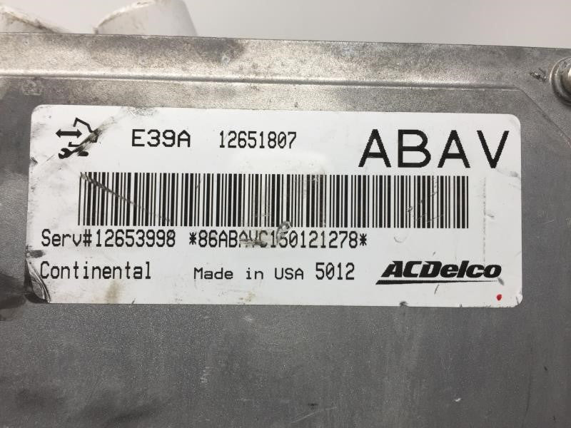 2015 Gmc Terrain PCM Engine Control Computer ECU ECM PCU OEM P/N:12653998 Fits Fits 2013 2014 2016 OEM Used Auto Parts - Oem