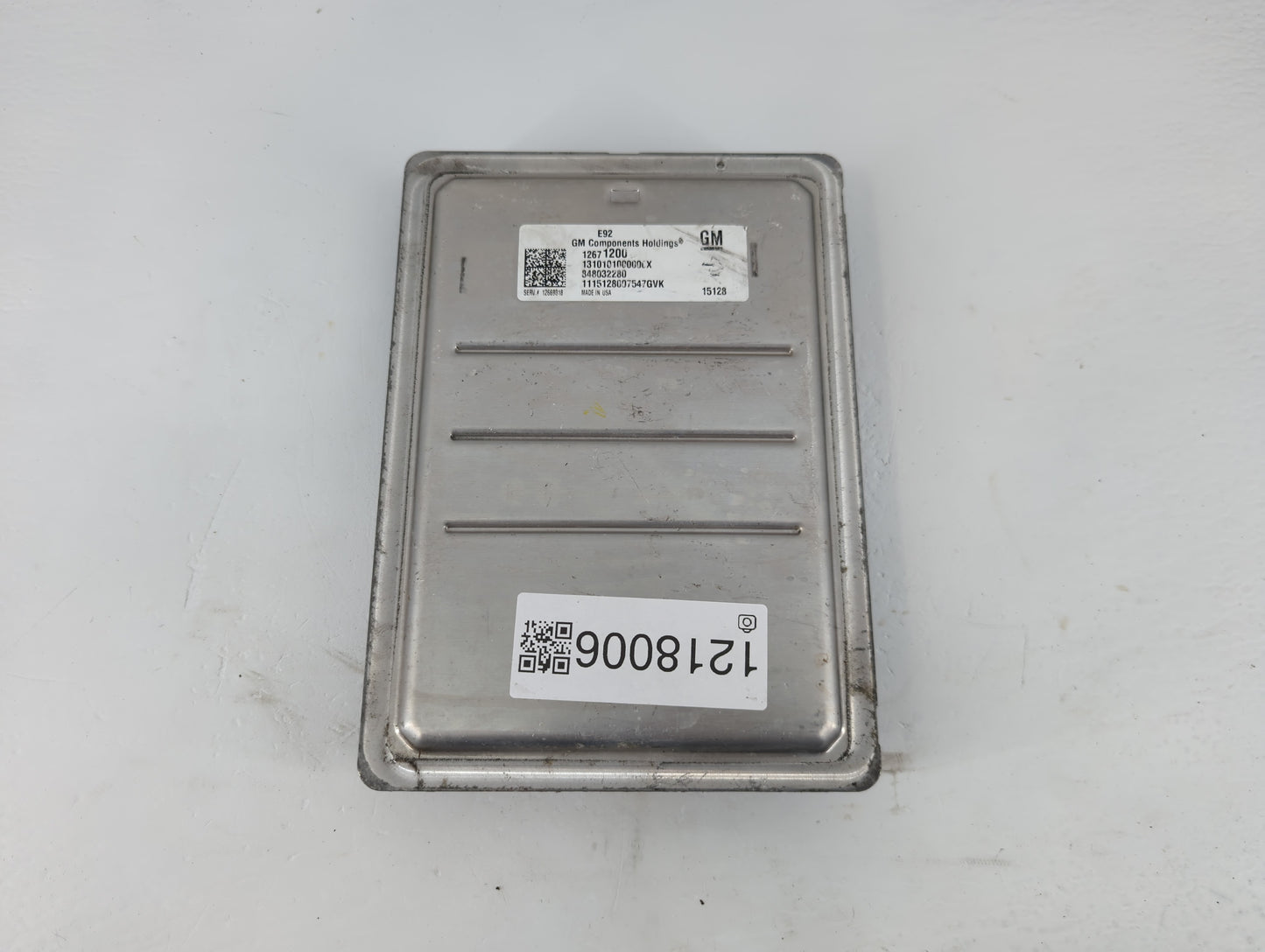 2015-2016 Gmc Yukon PCM Engine Control Computer ECU ECM PCU OEM P/N:12671200 Fits Fits 2014 2015 2016 OEM Used Auto Parts - 