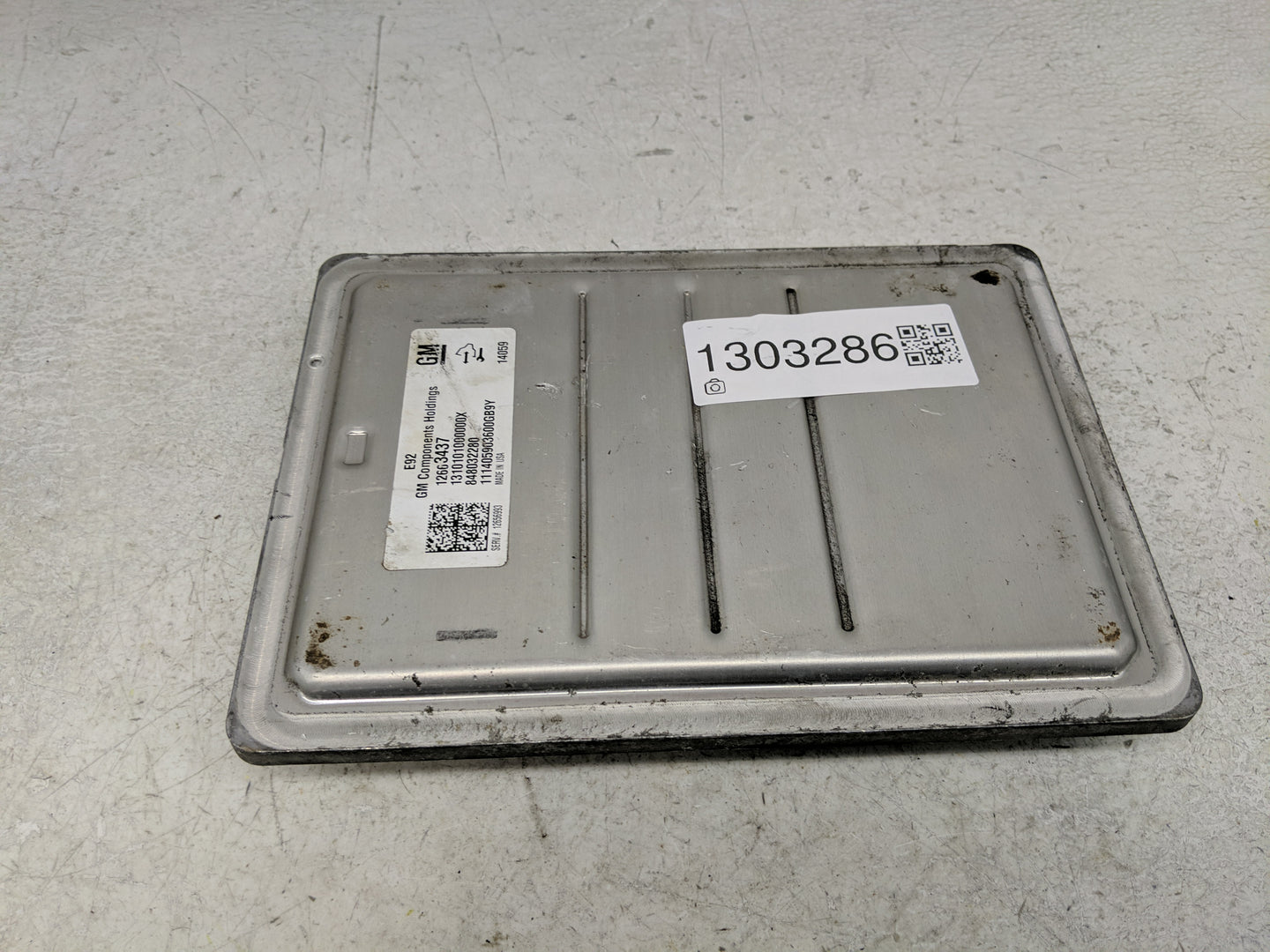 2015-2016 Gmc Yukon PCM Engine Control Computer ECU ECM PCU OEM P/N:848032280 12663437 Fits Fits 2014 2015 2016 OEM Used Aut
