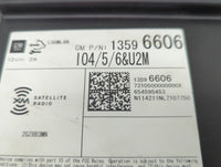 2015 Gmc Yukon Radio AM FM Cd Player Receiver Replacement P/N:13596606 Fits OEM Used Auto Parts - Oemusedautoparts1.com