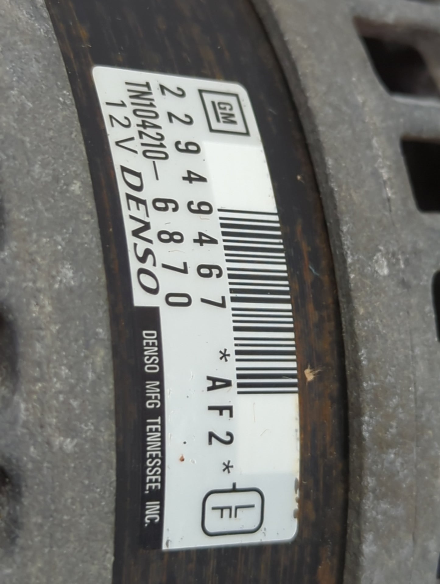 2015-2017 Gmc Yukon Alternator Replacement Generator Charging Assembly Engine OEM P/N:22949467 Fits Fits 2014 2015 2016 2017