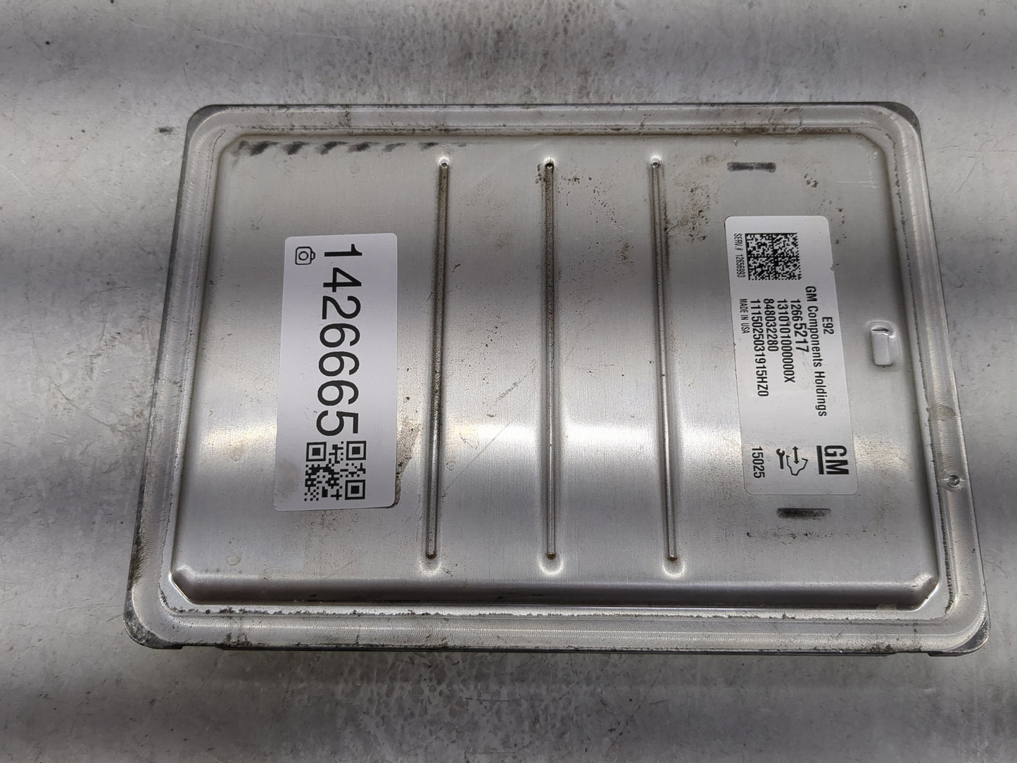 2015-2016 Gmc Yukon PCM Engine Control Computer ECU ECM PCU OEM P/N:12665217 848032280 Fits Fits 2014 2015 2016 OEM Used Aut