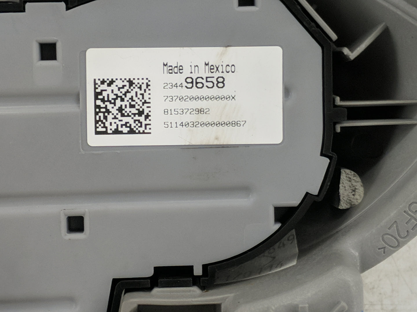 2015 Gmc Yukon Climate Control Module Temperature AC/Heater Replacement P/N:23449658 7370200000000X, 815372982 Fits OEM Used