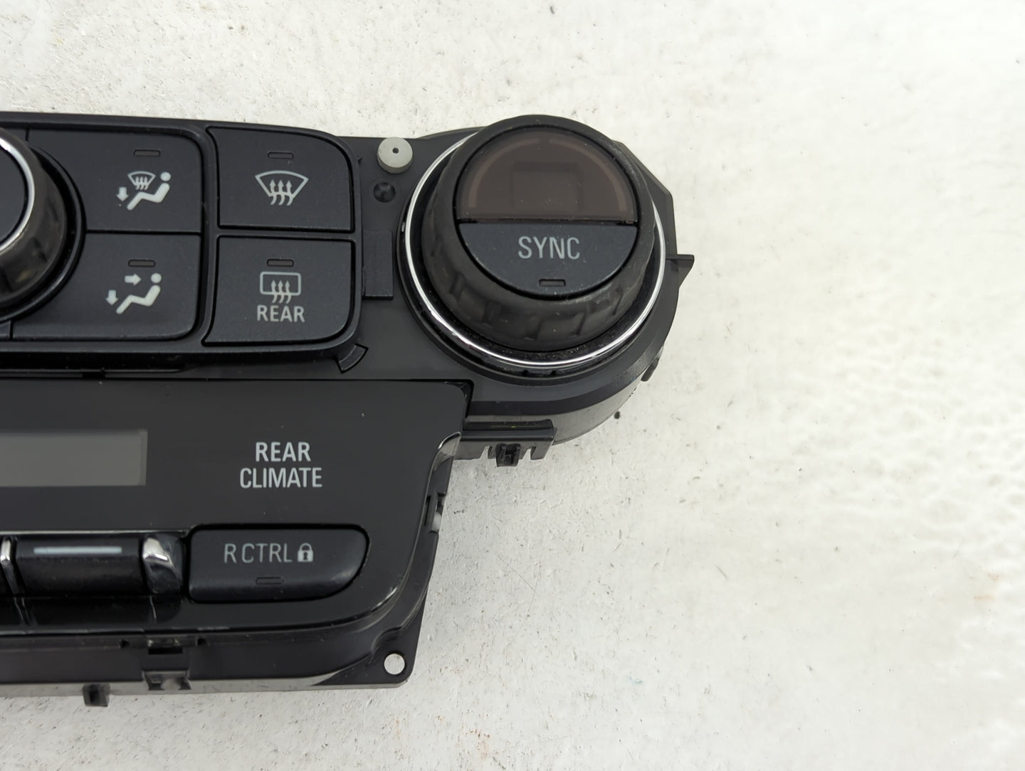2015 Gmc Yukon Climate Control Module Temperature AC/Heater Replacement P/N:23449658 7370200000000X, 815372982 Fits OEM Used