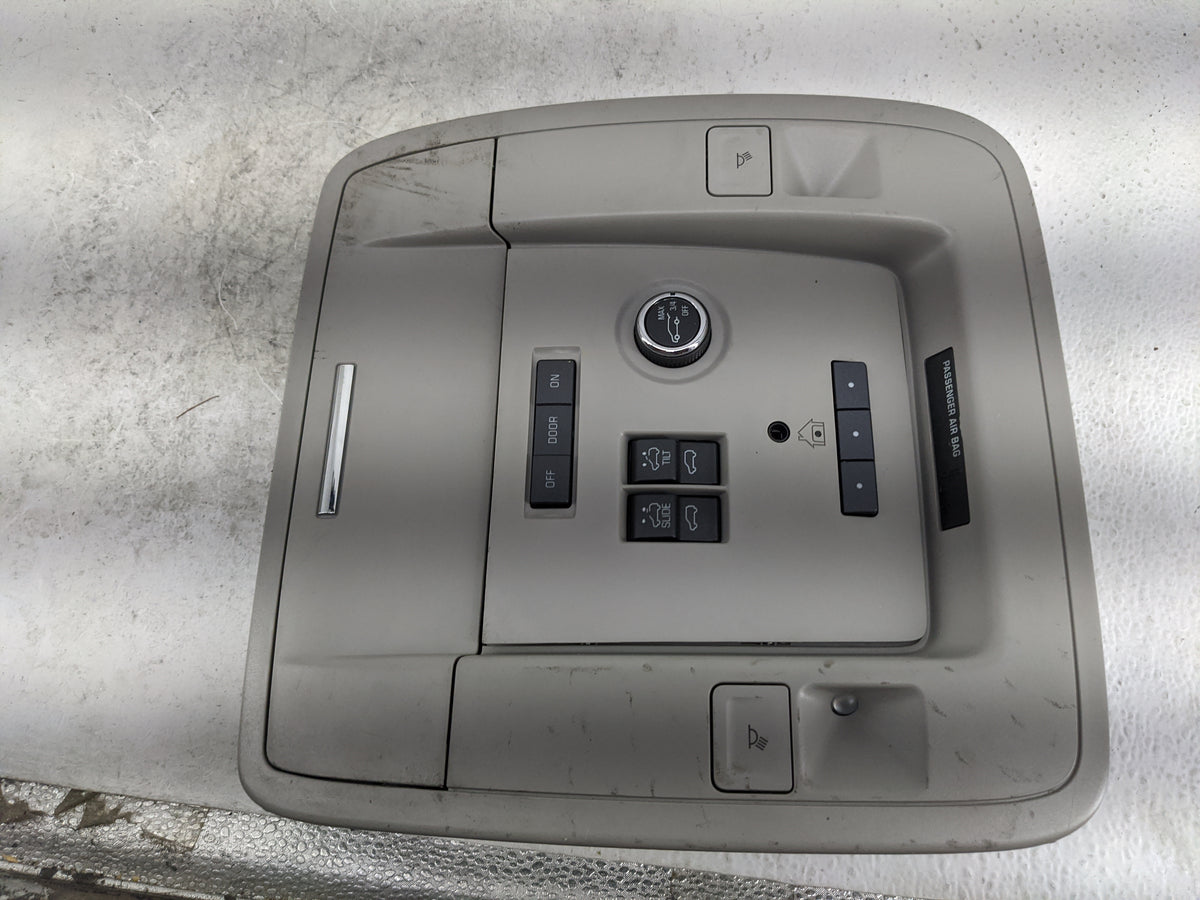 2015-2020 Gmc Yukon Overhead Console W/rear Climate Control Gray 1483374 - Oemusedautoparts1.com