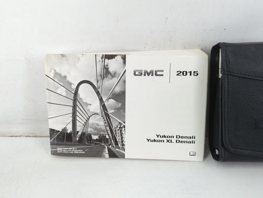 2015 Gmc Yukon Xl Owners Manual Book Guide P/N:22953643 A OEM Used Auto Parts