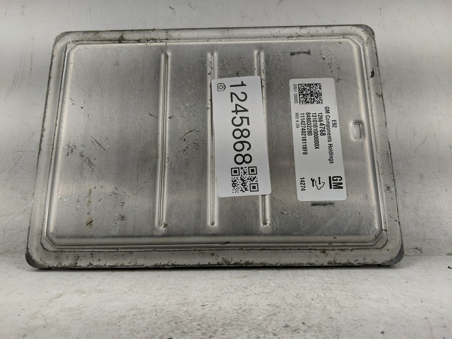2015 Gmc Yukon Xl 1500 PCM Engine Control Computer ECU ECM PCU OEM P/N:12664768 Fits Fits 2014 2016 OEM Used Auto Parts - Oe