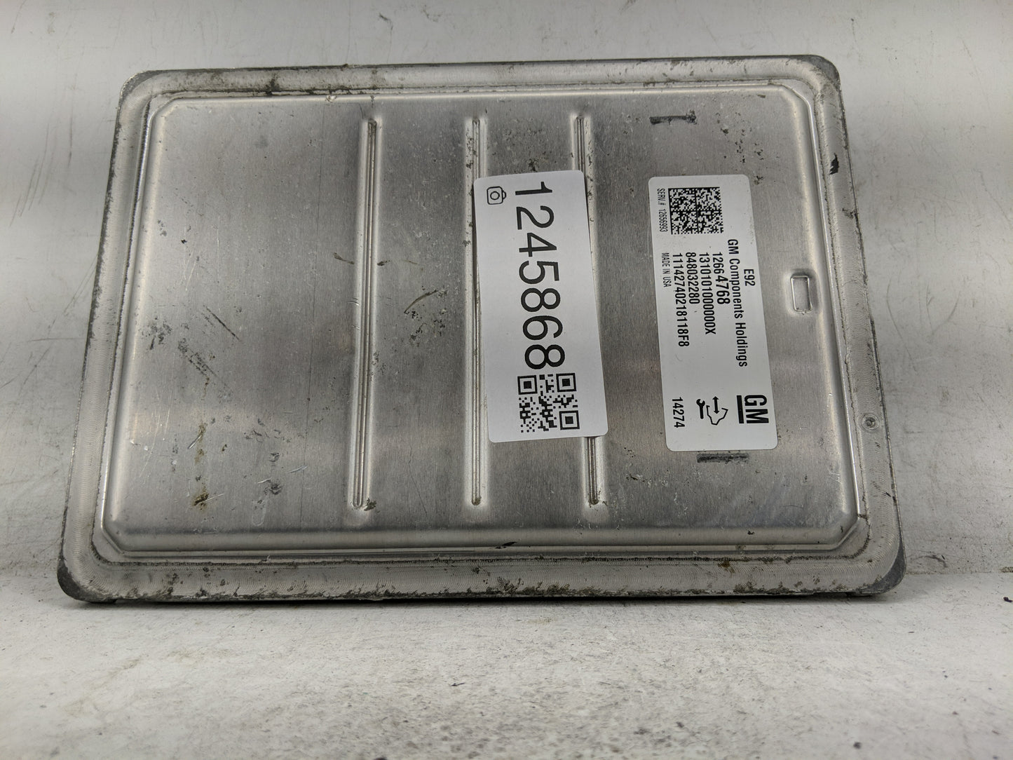 2015 Gmc Yukon Xl 1500 PCM Engine Control Computer ECU ECM PCU OEM P/N:12664768 Fits Fits 2014 2016 OEM Used Auto Parts - Oe