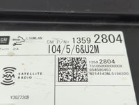2015 Gmc Yukon Xl 1500 Radio AM FM Cd Player Receiver Replacement P/N:13592804 Fits Fits 2013 2014 OEM Used Auto Parts - Oem