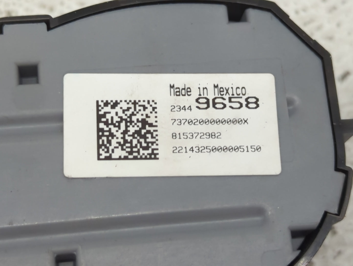 2015 Gmc Yukon Xl 1500 Climate Control Module Temperature AC/Heater Replacement P/N:23449658 Fits OEM Used Auto Parts - Oemu