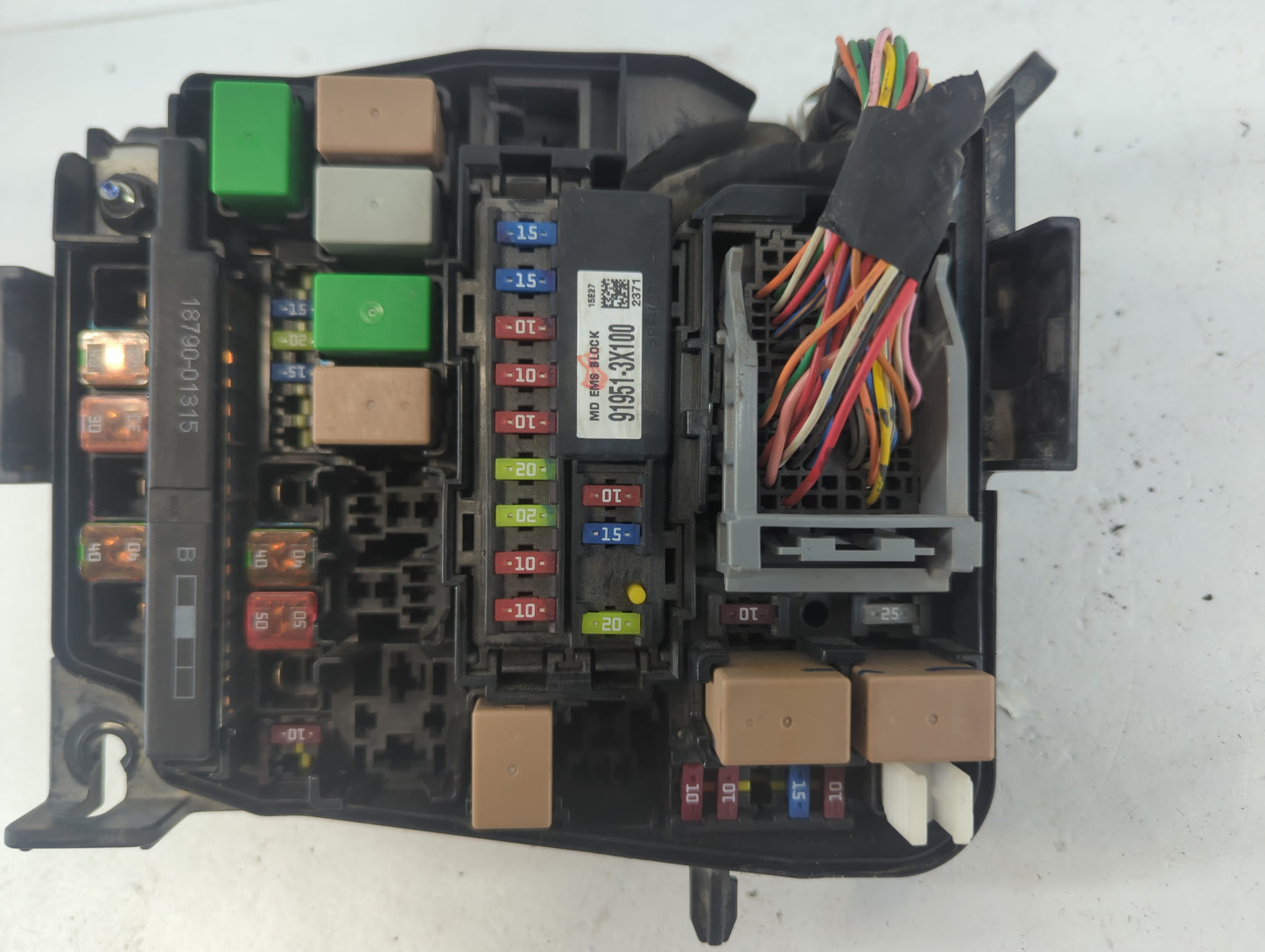 2013-2017 Honda Accord Fusebox Fuse Box Panel Relay Module P/N:91951-3X710 03FA1227 Fits Fits 2013 2014 2015 2016 2017 OEM U