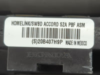2015 Honda Accord Overhead Roof Console 1093311 - Oemusedautoparts1.com