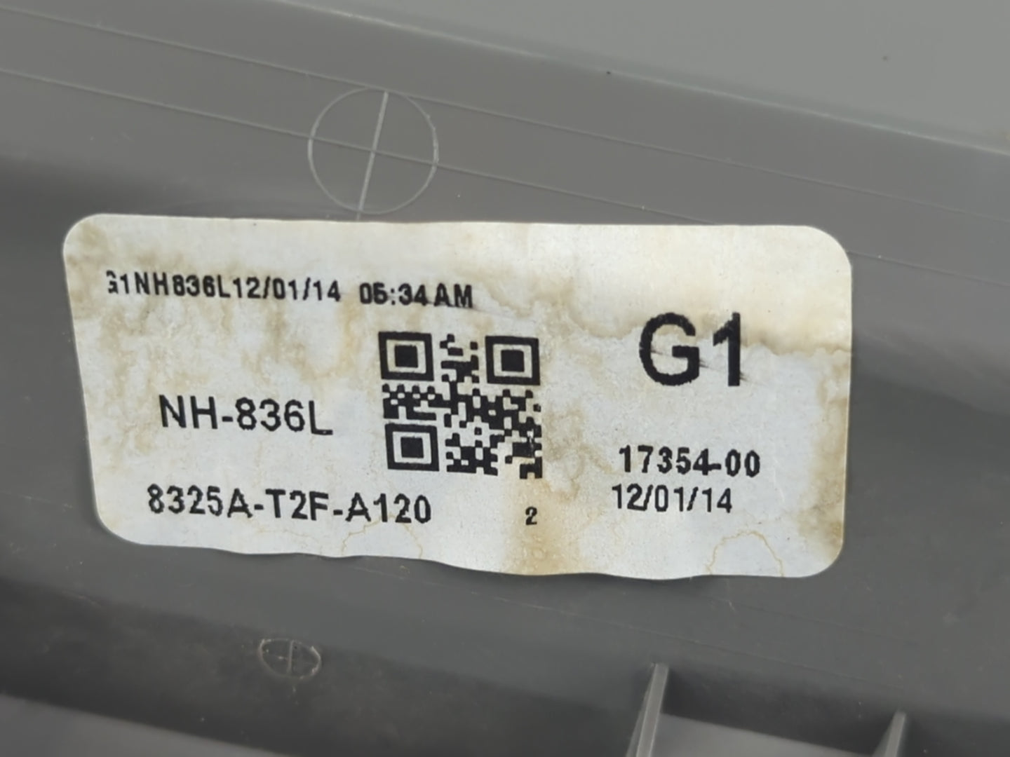 2015 Honda Accord Overhead Roof Console 1093346 - Oemusedautoparts1.com