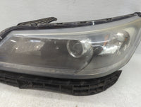2013-2015 Honda Accord Driver Left Oem Head Light Headlight Lamp - Oemusedautoparts1.com
