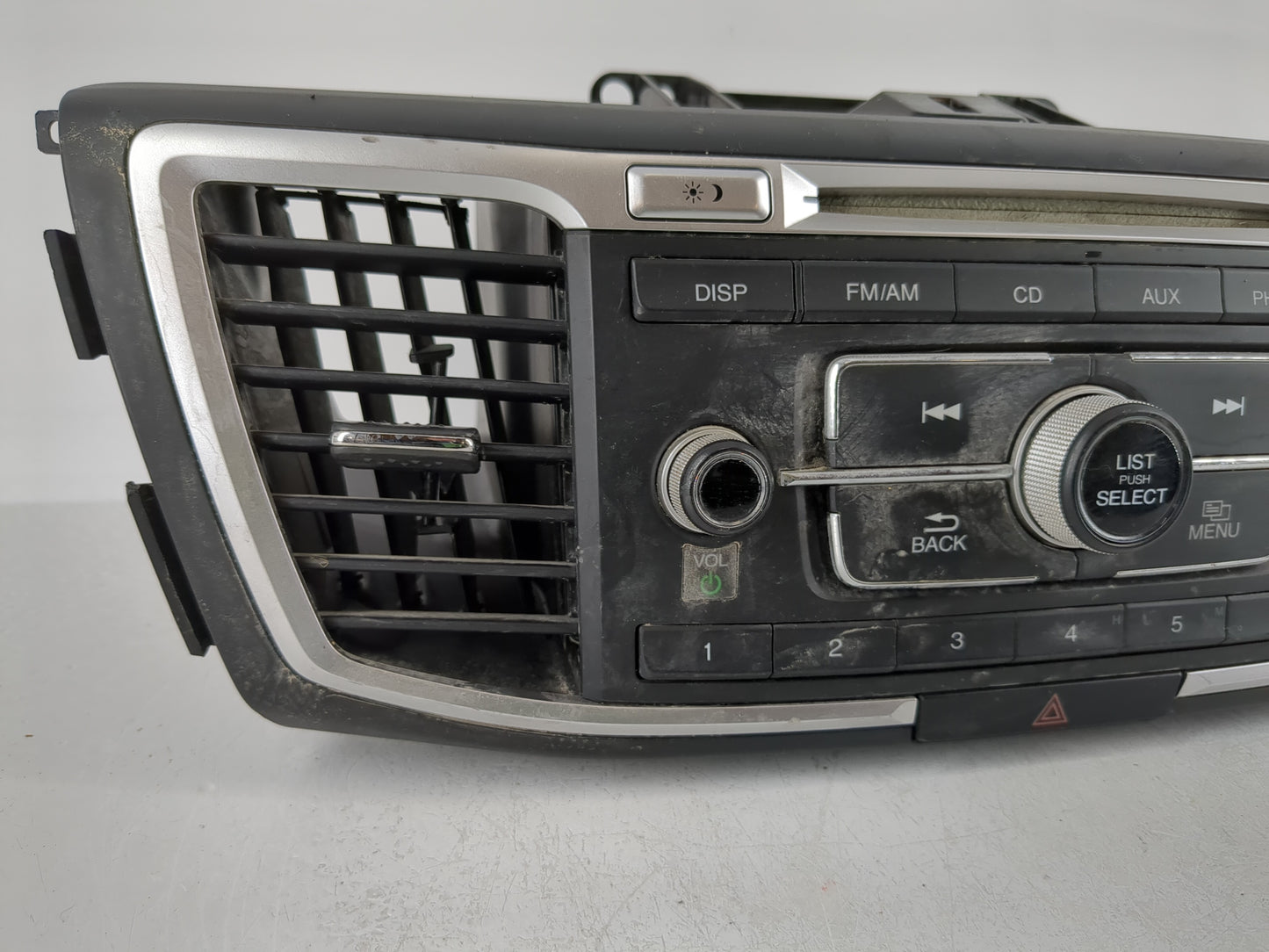 2013 Honda Accord Radio AM FM Cd Player Receiver Replacement P/N:39100-T2A-A321 Fits OEM Used Auto Parts - Oemusedautoparts1