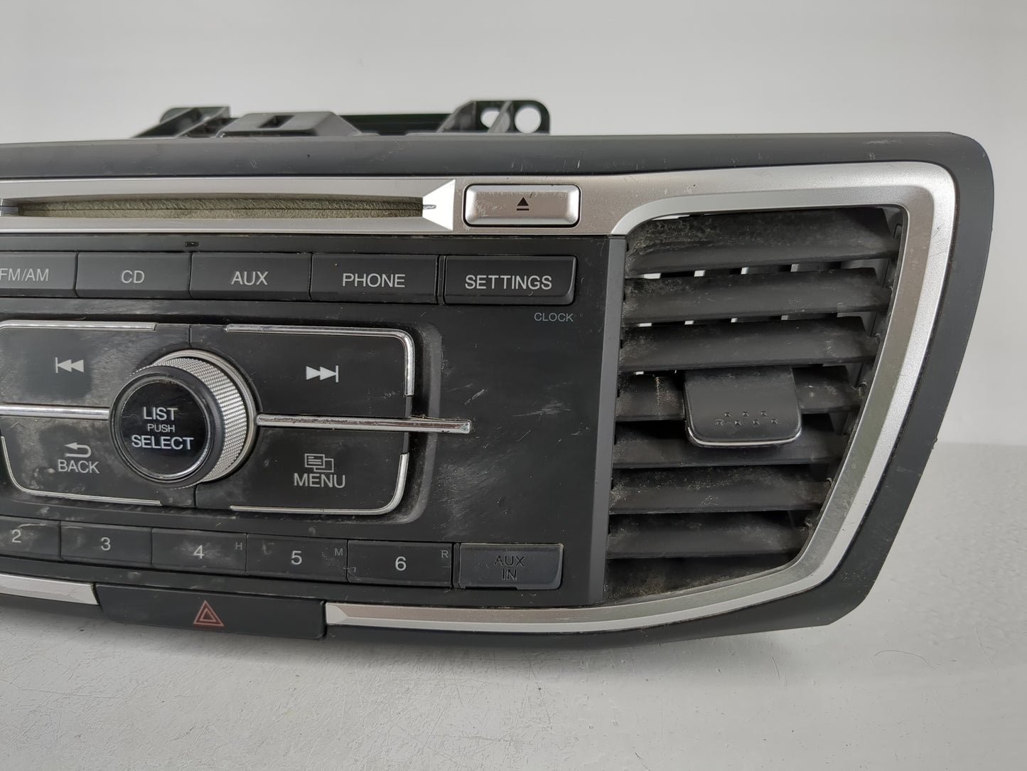 2013 Honda Accord Radio AM FM Cd Player Receiver Replacement P/N:39100-T2A-A321 Fits OEM Used Auto Parts - Oemusedautoparts1