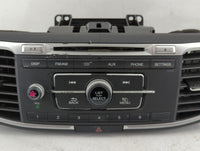 2013-2015 Honda Accord Radio AM FM Cd Player Receiver Replacement P/N:39100=-T2A-A320 Fits Fits 2013 2014 2015 OEM Used Auto